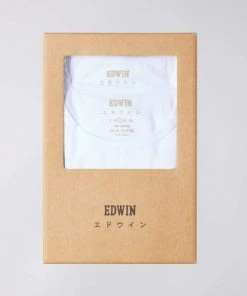 Edwin Double Pack T Shirt White