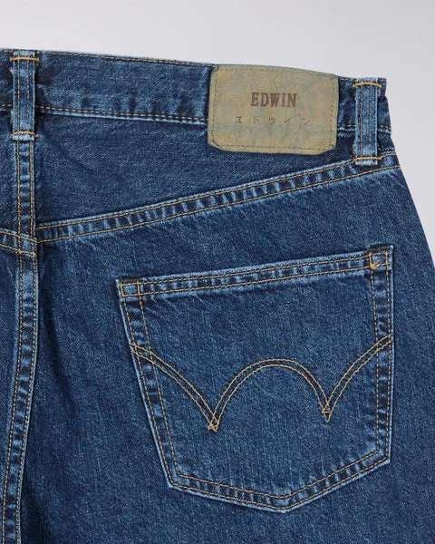 Edwin L Regular Tapered Jeans Blue Akira Wash Made In Japan 4 Edwin L Regular Tapered Jeans Blue Akira Wash Made In Japan