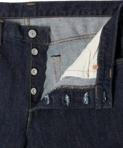 Edwin Regular Tapered Jeans - Made In Japan - Blue Rinsed L32