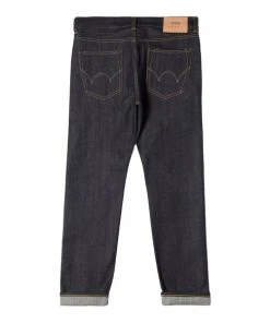 Edwin Ed 80 Red Listed Selvage Denim Blue Unwashed