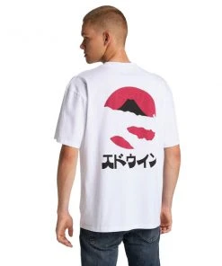 Edwin Kamifuji Tee White Garment Washed 9 Edwin Kamifuji Tee White Garment Washed