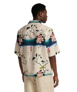 Edwin Hiroshige SS Shirt Natural Garment Washed