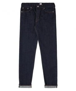 Edwin Kurabo Slim Tapered Denim Blue Rinsed