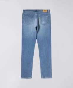 Edwin Slim Tapered Jeans Blue Light Used Made In Japan