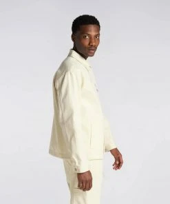 Edwin Kobe Coach Jacket Whisper White 13 Edwin Kobe Coach Jacket Whisper White