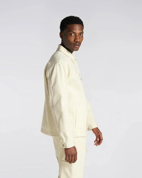 Edwin Kobe Coach Jacket Whisper White 5 Edwin Kobe Coach Jacket Whisper White