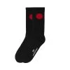 Edwin Japanese Sun Socks X Democratique Black
