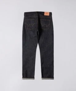 Edwin Regular Tapered Nihon Menpu Jeans Dark Pure Indigo Blue Raw State