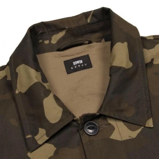 Edwin Khaki Corporal Jacket Camo 5 Edwin Khaki Corporal Jacket Camo