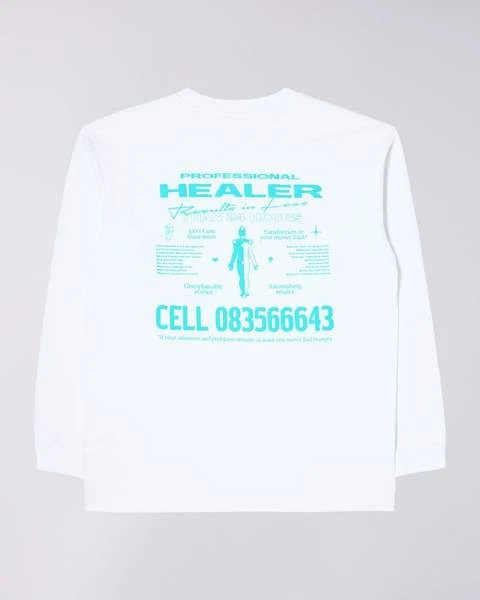 Edwin Pro Healer T Shirt White 3 Edwin Pro Healer T Shirt White