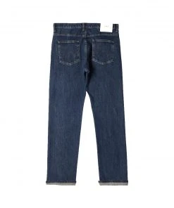 Edwin Regular Tapered Jeans - Made In Japan - Blue Even Wash Mid L32