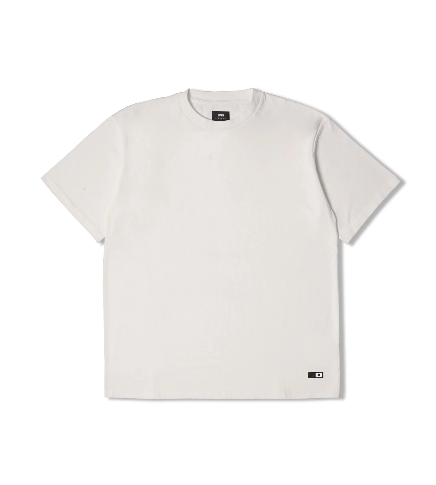 Edwin Oversize Basic T-Shirt - White 3 Edwin Oversize Basic T-Shirt - White