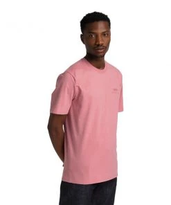 Edwin Logo Tee Dusty Rose