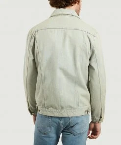 Edwin Blue Dirty Stone Trucker Jacket