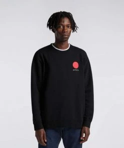 Edwin Japanese Sun Sweatshirt Black