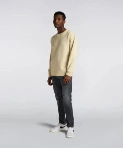 Edwin Slim Tapered Jeans Black Light Used Made In Japan