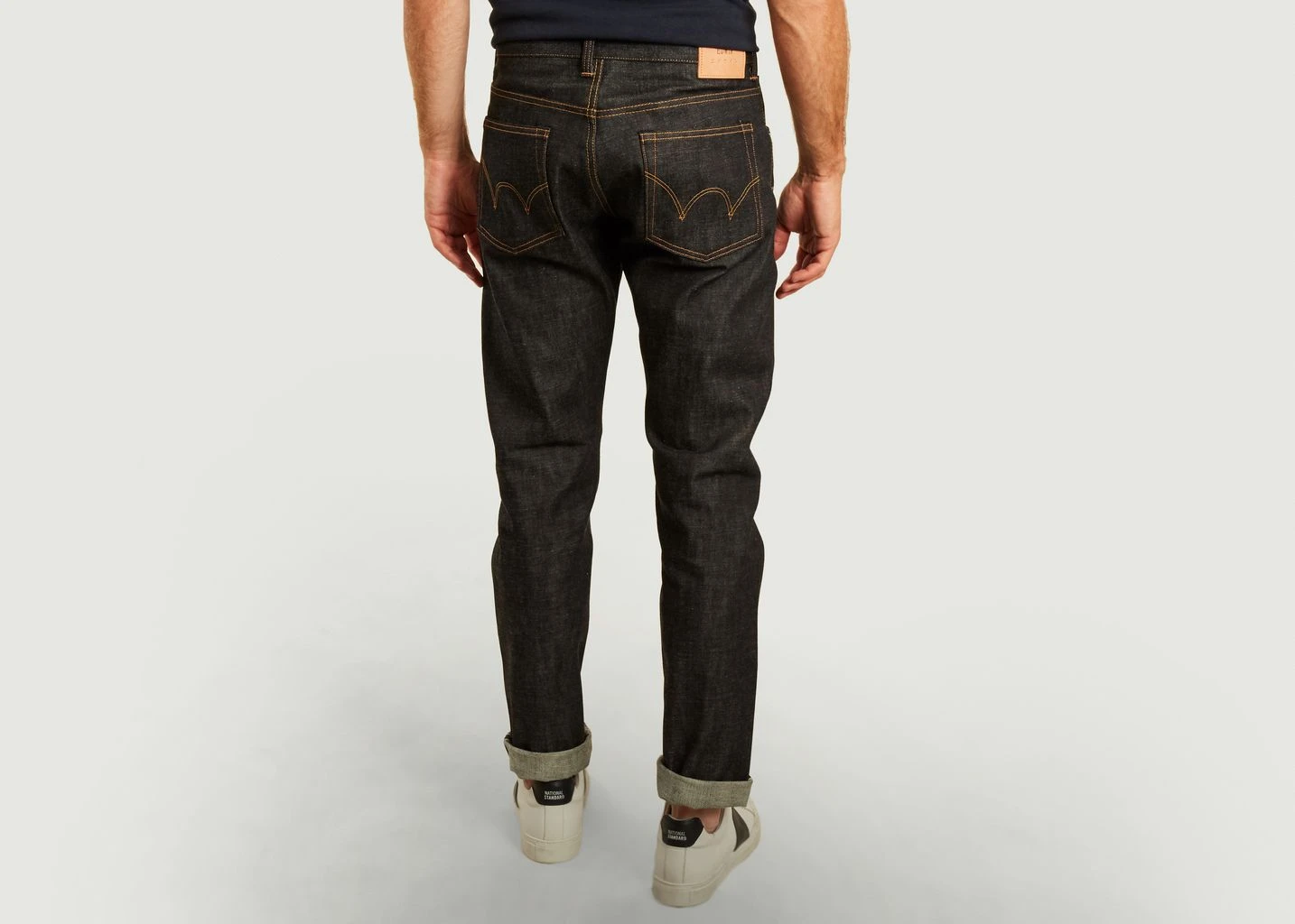 Edwin Blue Raw Regular Tapered Jeans 4 Edwin Blue Raw Regular Tapered Jeans