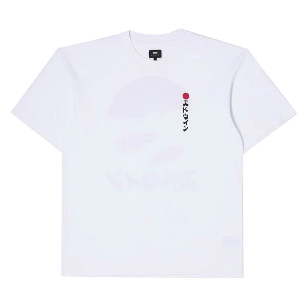 Edwin Kamifuji Tee White Garment Washed 3 Edwin Kamifuji Tee White Garment Washed