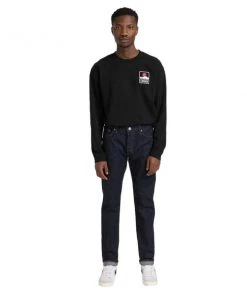 Edwin Kurabo Slim Tapered Denim Blue Rinsed