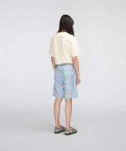 Edwin Chiba Short Ice Blue