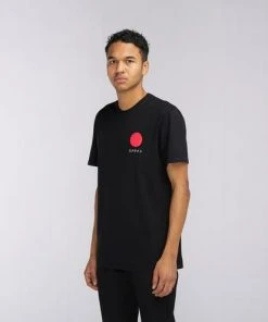 Edwin Japanese Sun T Shirt Black