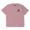Edwin Sunset on Mount Fuji T-Shirt - Dusty Rose