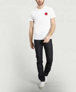 Edwin White Japanese Sun T Shirt
