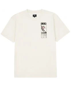 Edwin Hanadorobo Chest T-shirt Whisper White