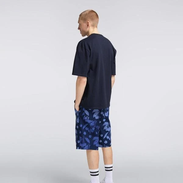 Edwin Universe Printed Short Washed Indigo 7 Edwin Universe Printed Short Washed Indigo