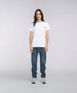 Edwin Pocket T Shirt White