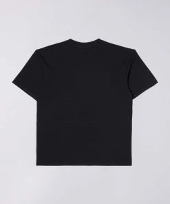 Edwin Katakana Embroidery T Shirt Black