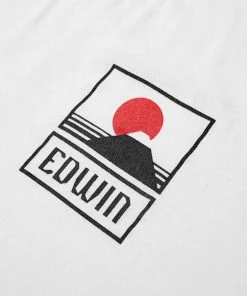 Edwin Sunset On Mt. Fuji Tee White