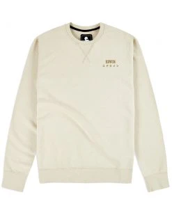 Edwin Base Crew Sweatshirt Pelican