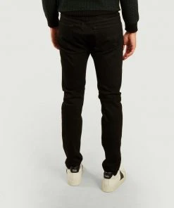 Edwin Black Tinted Slim Tapered Jeans