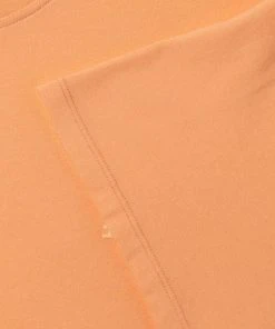 Edwin Logo Tee Cantaloupe Garment Washed