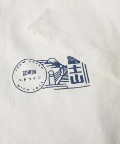 Edwin Mondokoro Tee Whisper White