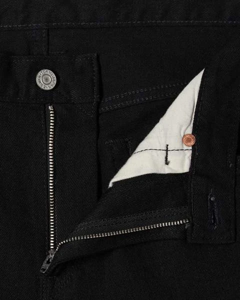 Edwin Slim Tapered Kaihara Jeans Black X Black Stretch Black Rinsed 4 Edwin Slim Tapered Kaihara Jeans Black X Black Stretch Black Rinsed