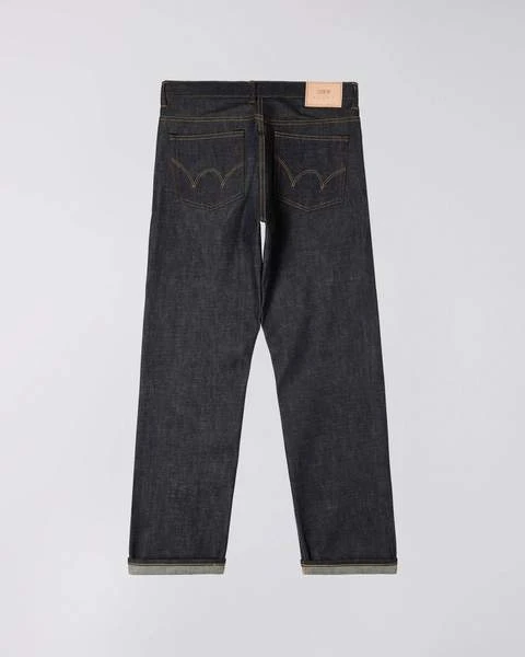 Edwin Loose Straight Nihon Menpu Jeans Dark Indigo Blue Raw State 3 Edwin Loose Straight Nihon Menpu Jeans Dark Indigo Blue Raw State