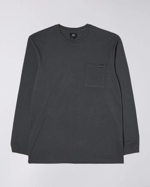 Edwin Trapper T-shirt LS Ebony 3 Edwin Trapper T-shirt LS Ebony