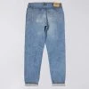 Edwin Regular Tapered Jeans Blue Light Used Made In Japan