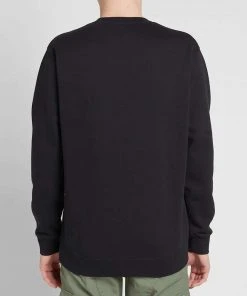 Edwin Base Crew Sweat Black