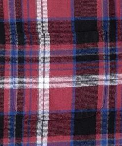 Edwin Ruby Wine Don Shirt Ls Garment Washed