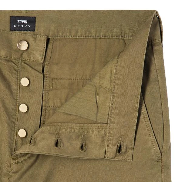 Edwin Compact Twill Chino Uniform Green 6 Edwin Compact Twill Chino Uniform Green