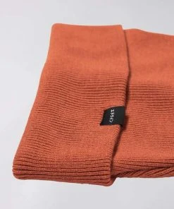 Edwin Watch Cap Beanie Seville Orange