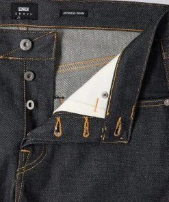 Edwin ED 55 Yoshiko Left Hand Blue Unwashed Jeans