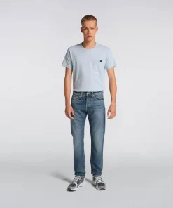 Edwin Ed 80 Tapered Jeans Blue Ariki Wash