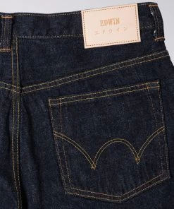 Edwin Edwin Loose Straight Jeans - Made In Japan - Blue Rinsed L32 9 Edwin Edwin Loose Straight Jeans - Made In Japan - Blue Rinsed L32
