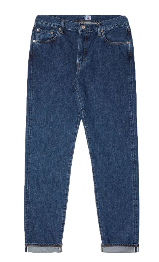 Edwin 'Made in Japan' Slim Tapered Blue x White Kaihara Selvage Jeans (Akira Wash) 3 Edwin 'Made in Japan' Slim Tapered Blue x White Kaihara Selvage Jeans (Akira Wash)