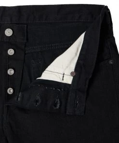 Edwin Regular Tapered Jeans - Made In Japan - Black Rinsed L32