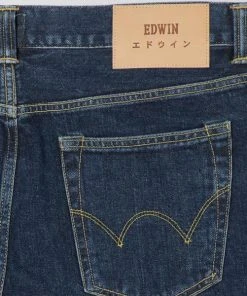 Edwin Ed 80 Slim Tapered Jeans Blue Akira Wash